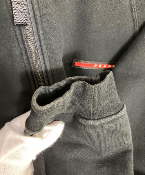 PRADA SPORTS（プラダスポーツ）PRADA SPORTS (プラダスポーツ) PRADA SPORTS ジップパーカー ブラック サイズ:XXLの古着・服飾アイテム