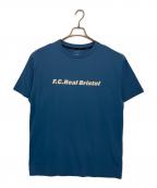 F.C.R.B.エフシーレアルブリストル）の古着「F.C.R.B. 半袖カットソー」｜スカイブルー