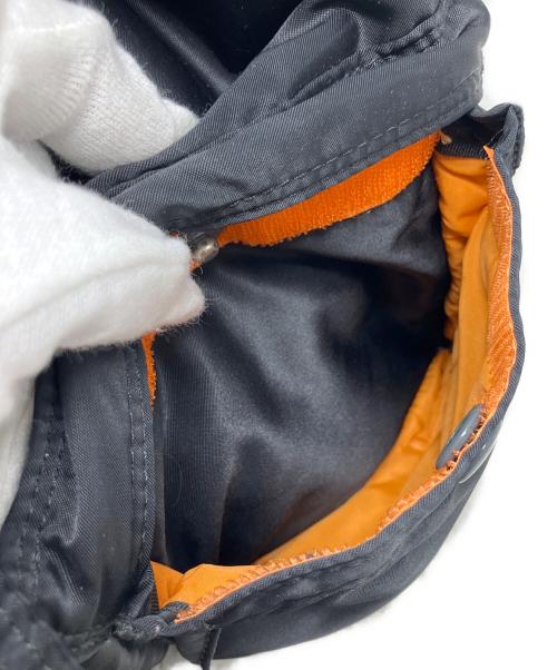 PORTER（ポーター）PORTER (ポーター) PORTER タンカー リュック ブラック×オレンジの古着・服飾アイテム