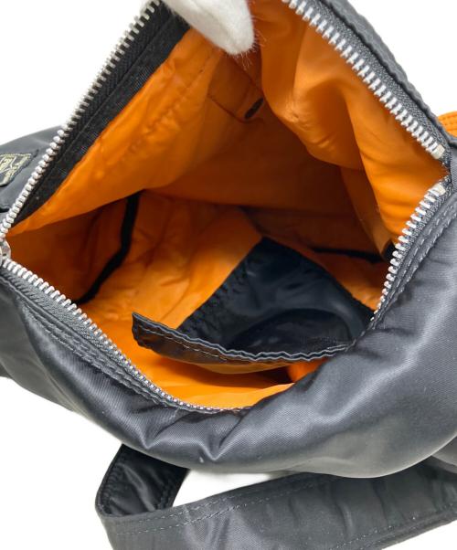 PORTER（ポーター）PORTER (ポーター) PORTER タンカー リュック ブラック×オレンジの古着・服飾アイテム