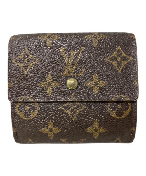 LOUIS VUITTON（ルイ ヴィトン）LOUIS VUITTON (ルイ ヴィトン) LOUIS VUITTON モノグラム ポルト モネ・ビエ カルト クレディ 3つ折り財布 ブラウンの古着・服飾アイテム