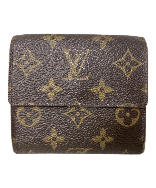LOUIS VUITTON（ルイ ヴィトン）LOUIS VUITTON (ルイ ヴィトン) LOUIS VUITTON モノグラム ポルト モネ・ビエ カルト クレディ 3つ折り財布 ブラウンの古着・服飾アイテム