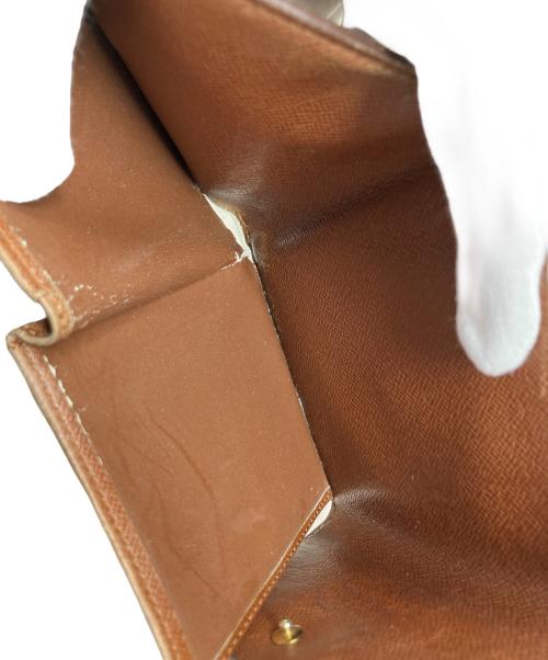 LOUIS VUITTON（ルイ ヴィトン）LOUIS VUITTON (ルイ ヴィトン) LOUIS VUITTON モノグラム ポルト モネ・ビエ カルト クレディ 3つ折り財布 ブラウンの古着・服飾アイテム