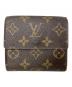 LOUIS VUITTON (ルイ ヴィトン) LOUIS VUITTON モノグラム ポルト モネ・ビエ カルト クレディ 3つ折り財布 ブラウン：10000円