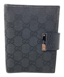 GUCCI（グッチ）の古着「GUCCI 手帳カバー」｜ブラック