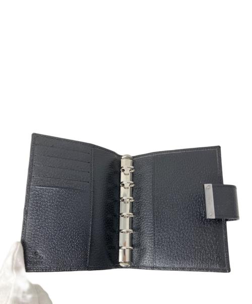 GUCCI（グッチ）GUCCI (グッチ) GUCCI 手帳カバー ブラックの古着・服飾アイテム