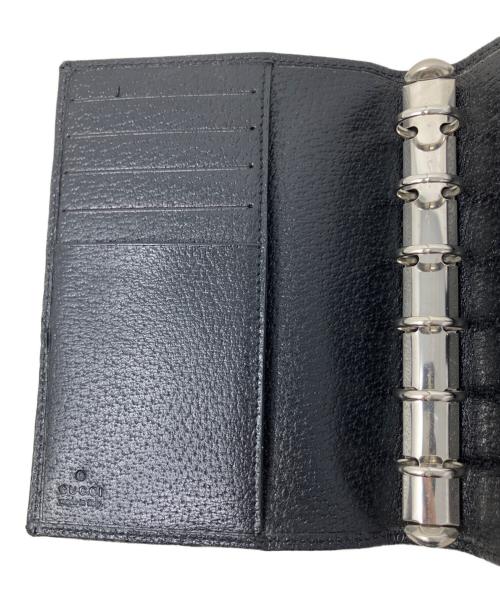 GUCCI（グッチ）GUCCI (グッチ) GUCCI 手帳カバー ブラックの古着・服飾アイテム