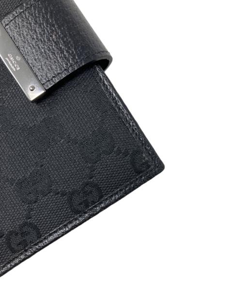 GUCCI（グッチ）GUCCI (グッチ) GUCCI 手帳カバー ブラックの古着・服飾アイテム