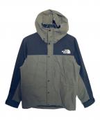 THE NORTH FACEザ ノース フェイス）の古着「THE NORTH FACE Mountain Light Jacket マウンテンパーカー」｜オリーブ×ブラック