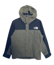 THE NORTH FACE（ザ ノース フェイス）の古着「THE NORTH FACE Mountain Light Jacket マウンテンパーカー」｜オリーブ×ブラック