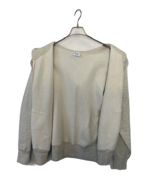 Champion REVERSE WEAVE（チャンピオン リバース ウィーブ）Champion REVERSE WEAVE (チャンピオン リバース ウィーブ) Champion REVERSE WEAVE ジップパーカー グレー サイズ:XLの古着・服飾アイテム