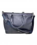 COLE HAANコールハーン）の古着「COLE HAAN トートバッグ」｜ネイビー