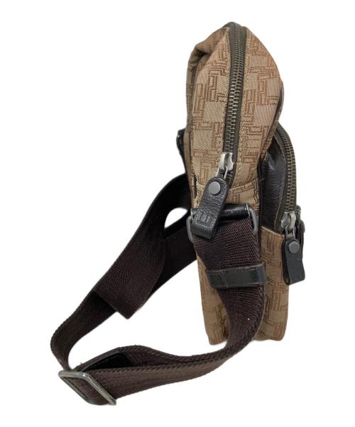 dunhill（ダンヒル）dunhill (ダンヒル) dunhill ショルダーバッグ ブラウンの古着・服飾アイテム