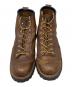中古・古着 RED WING (レッドウィング) RED WING LINEMAN LUG ブーツ ブラウン サイズ:28.5cm：18000円