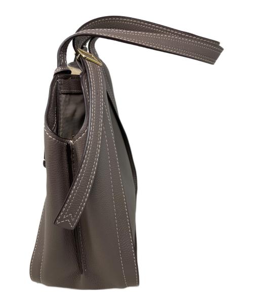 MARC JACOBS（マークジェイコブズ）MARC JACOBS (マークジェイコブズ) MARC JACOBS THE COLOR BLOCK DIRECTOR ショルダーバッグ ベージュ×グレーの古着・服飾アイテム