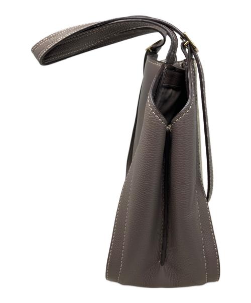 MARC JACOBS（マークジェイコブズ）MARC JACOBS (マークジェイコブズ) MARC JACOBS THE COLOR BLOCK DIRECTOR ショルダーバッグ ベージュ×グレーの古着・服飾アイテム