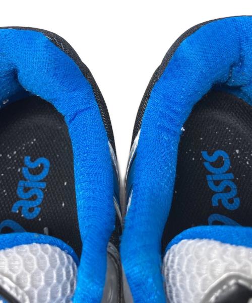 asics（アシックス）asics (アシックス) asics ローカットスニーカー ブルー×シルバー サイズ:27.5cmの古着・服飾アイテム