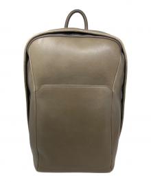 土屋鞄（ツチヤカバン）の古着「土屋鞄 ヴァイノ ラウンドバックパック」｜ブラウン