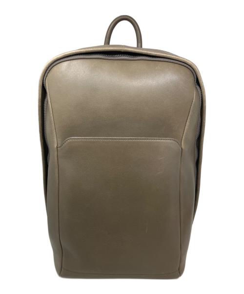 土屋鞄（ツチヤカバン）土屋鞄 (ツチヤカバン) 土屋鞄 ヴァイノ ラウンドバックパック ブラウンの古着・服飾アイテム