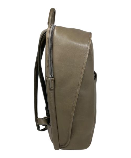 土屋鞄（ツチヤカバン）土屋鞄 (ツチヤカバン) 土屋鞄 ヴァイノ ラウンドバックパック ブラウンの古着・服飾アイテム