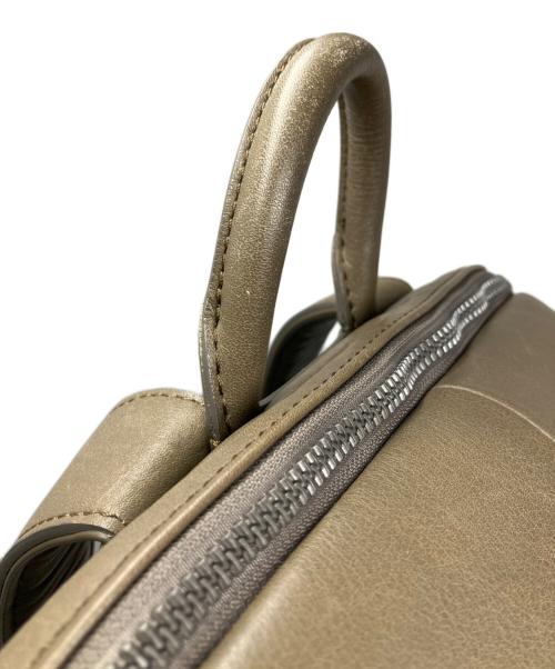 土屋鞄（ツチヤカバン）土屋鞄 (ツチヤカバン) 土屋鞄 ヴァイノ ラウンドバックパック ブラウンの古着・服飾アイテム