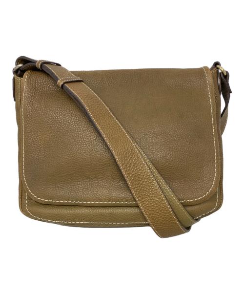 土屋鞄（ツチヤカバン）土屋鞄 (ツチヤカバン) 土屋鞄 トーンオイルヌメ ショルダーバッグ ブラウンの古着・服飾アイテム