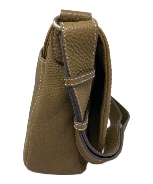 土屋鞄（ツチヤカバン）土屋鞄 (ツチヤカバン) 土屋鞄 トーンオイルヌメ ショルダーバッグ ブラウンの古着・服飾アイテム