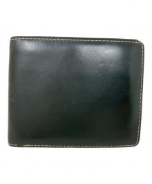 土屋鞄（ツチヤカバン）の古着「土屋鞄 2つ折り財布」｜ブラック