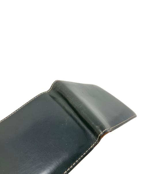 土屋鞄（ツチヤカバン）土屋鞄 (ツチヤカバン) 土屋鞄 2つ折り財布 ブラックの古着・服飾アイテム