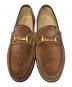 中古・古着 GUCCI (グッチ) GUCCI ホースビットローファー ブラウン サイズ:40：12000円