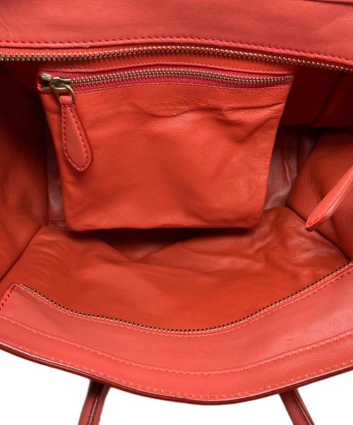 CELINE（セリーヌ）CELINE (セリーヌ) CELINE ラゲージマイクロショッパー レッドの古着・服飾アイテム