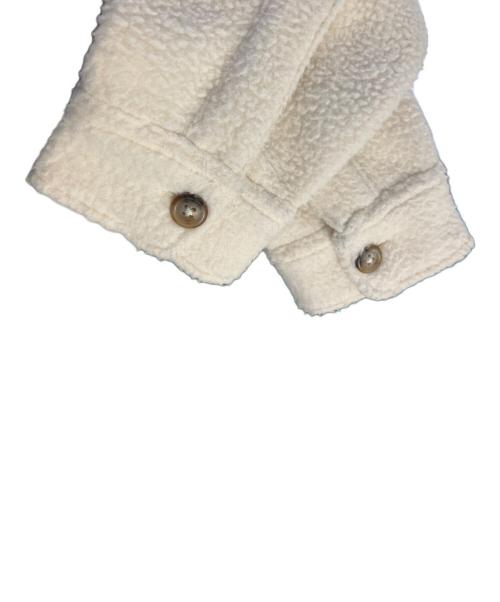 POLO RALPH LAUREN（ポロ・ラルフローレン）POLO RALPH LAUREN (ポロ・ラルフローレン) POLO RALPH LAUREN ボアジャケット ホワイト サイズ:Mの古着・服飾アイテム