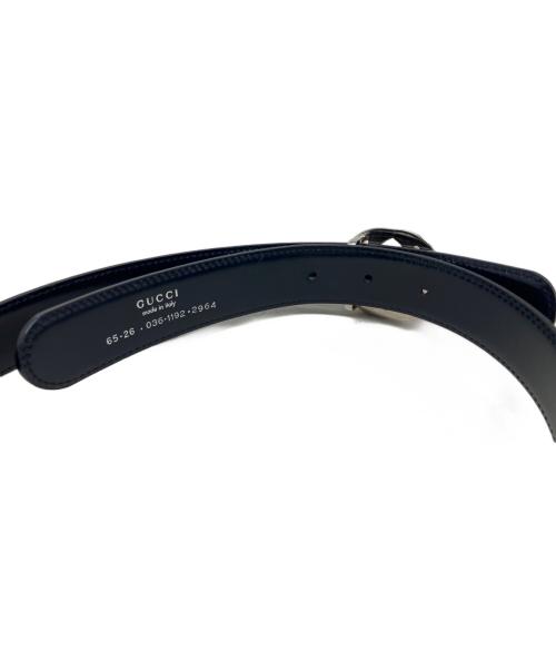 GUCCI（グッチ）GUCCI (グッチ) GUCCI インターロッキングG ベルト ブラックの古着・服飾アイテム