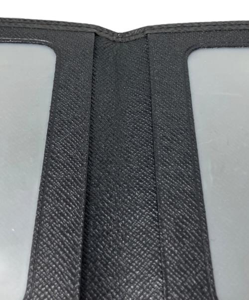 LOUIS VUITTON（ルイ ヴィトン）LOUIS VUITTON (ルイ ヴィトン) LOUIS VUITTON タイガ ポルト・カルト・ヴェルティカル カードケース ブラックの古着・服飾アイテム