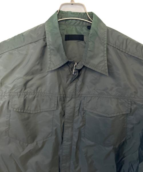 PRADA（プラダ）PRADA (プラダ) PRADA ナイロンジャケット カーキ サイズ:Lの古着・服飾アイテム