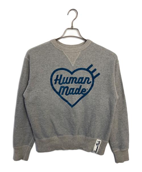 HUMAN MADE（ヒューマンメイド）HUMAN MADE (ヒューマンメイド) HUMAN MADE スウェット グレー サイズ:Sの古着・服飾アイテム