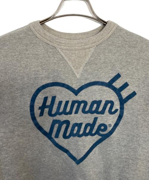 HUMAN MADE（ヒューマンメイド）HUMAN MADE (ヒューマンメイド) HUMAN MADE スウェット グレー サイズ:Sの古着・服飾アイテム