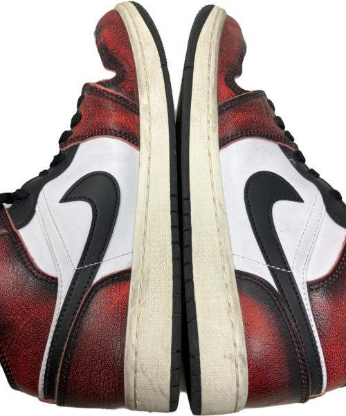 NIKE（ナイキ）NIKE (ナイキ) NIKE 1 Mid WearAway ハイカットスニーカー ホワイト×レッド サイズ:27㎝の古着・服飾アイテム