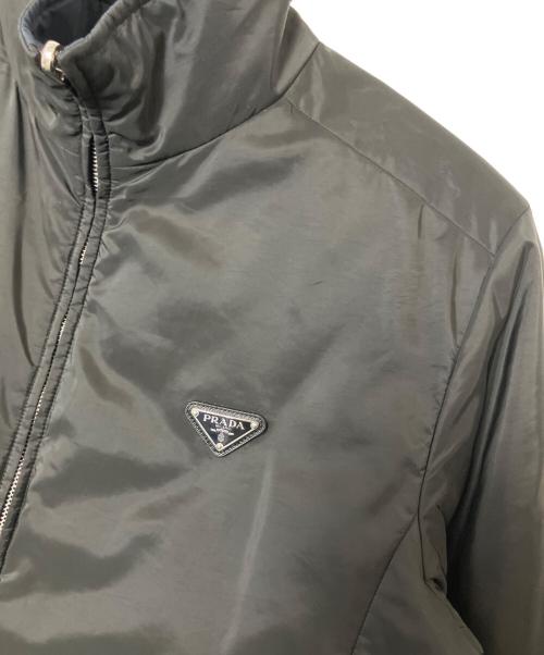 PRADA（プラダ）PRADA (プラダ) PRADA リバーシブルジャケット ブラック×ネイビー サイズ:54の古着・服飾アイテム