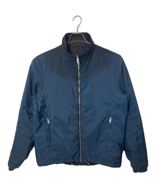 PRADA（プラダ）PRADA (プラダ) PRADA リバーシブルジャケット ブラック×ネイビー サイズ:54の古着・服飾アイテム