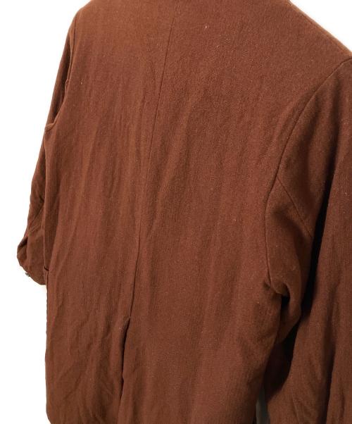 YAECA（ヤエカ）YAECA (ヤエカ) YAECA ライナー付コート ブラウン サイズ:Sの古着・服飾アイテム