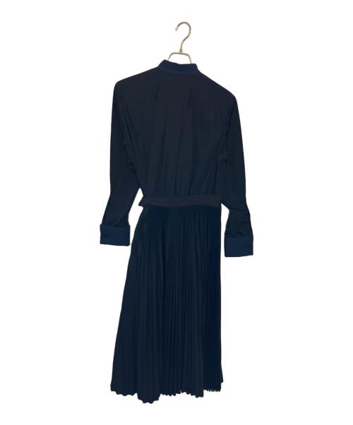 sacai（サカイ）sacai (サカイ) sacai 長袖ワンピース ネイビー サイズ:1の古着・服飾アイテム