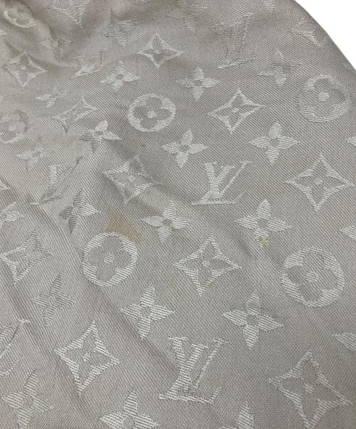 LOUIS VUITTON（ルイ ヴィトン）LOUIS VUITTON (ルイ ヴィトン) LOUIS VUITTON モノグラム シルク混ストール ベージュの古着・服飾アイテム