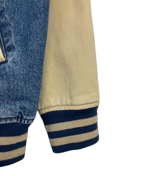 LEVI'S（リーバイス）LEVI'S (リーバイス) LEVI'S デニムジャケット ブルー×ベージュ サイズ:Lの古着・服飾アイテム