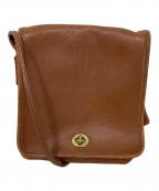 COACHコーチ）の古着「COACH OLD COACH ターンロックショルダーバッグ」｜ブラウン