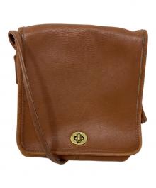COACH（コーチ）の古着「COACH OLD COACH ターンロックショルダーバッグ」｜ブラウン