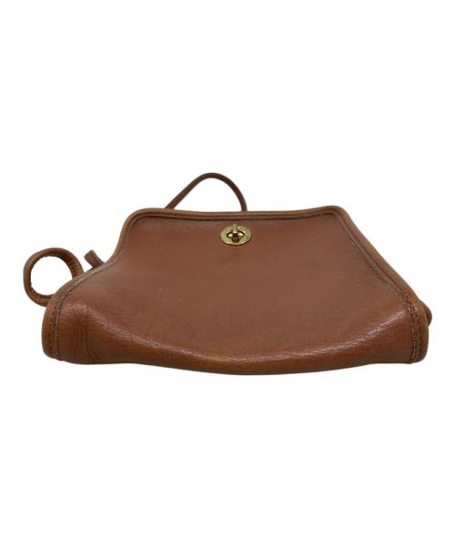 COACH（コーチ）COACH (コーチ) COACH OLD COACH ターンロックショルダーバッグ ブラウンの古着・服飾アイテム