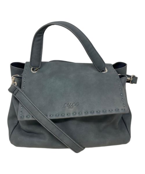 LUCE（LUCE）LUCE (LUCE) LUCE 2WAYバッグ サックスブルーの古着・服飾アイテム