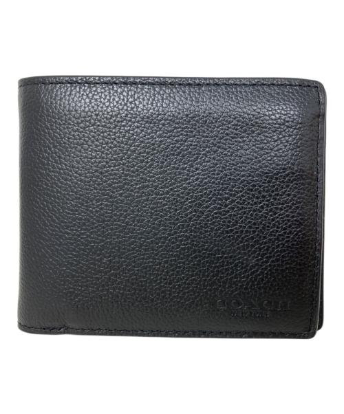 COACH（コーチ）COACH (コーチ) COACH 3-IN-1 ウォレット 2つ折り財布 ブラックの古着・服飾アイテム