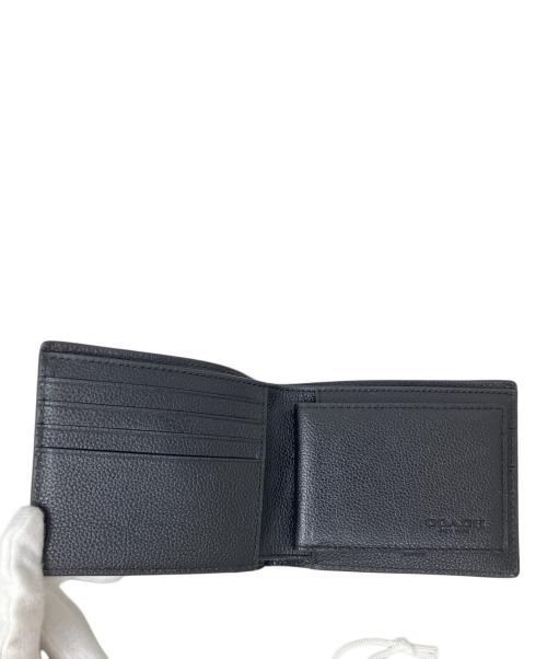 COACH（コーチ）COACH (コーチ) COACH 3-IN-1 ウォレット 2つ折り財布 ブラックの古着・服飾アイテム